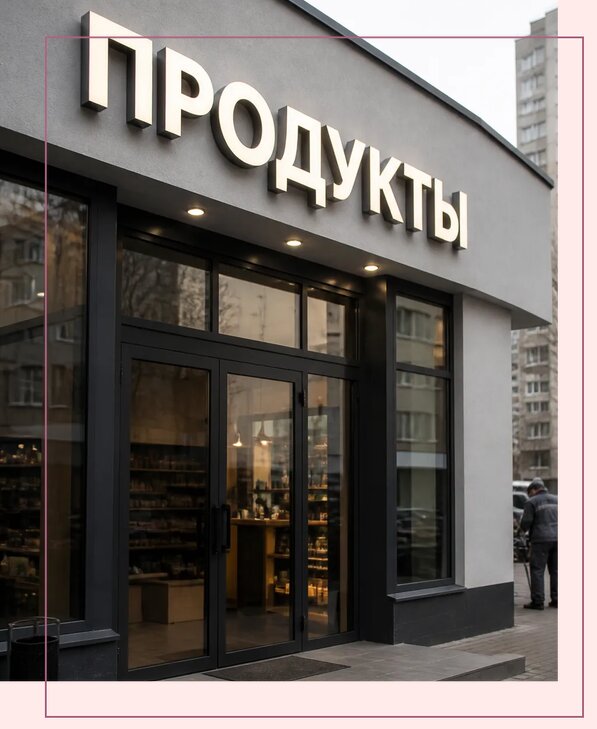 Объемные буквы для магазина в Устях-Куте по цене от 4634 р. | Аванза-Утк